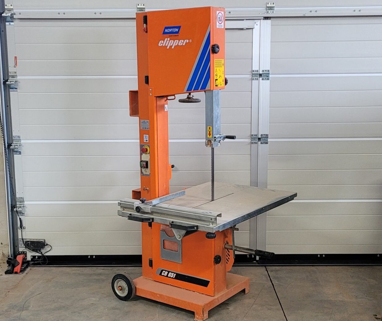 Bandsäge für Mauersteine Norton Clipper CB 651